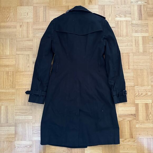 Burberry Sandringham long trench coat women Small *Missing Belt* - Picture 7 of 13